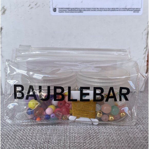 BaubleBar Build Your Own Bracelet Kit Over 175 Colorful Beads for 2-3 Bracelets - Picture 4 of 4